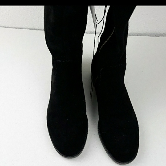 MERONA TESSIE OVER THE KNEE LEATHER BOOTS - Picture 3 of 8